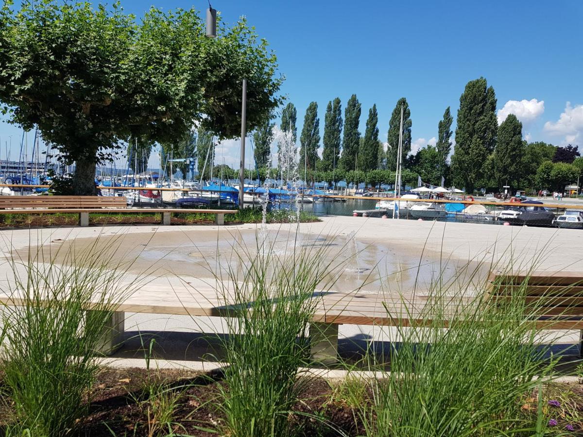 Gaestehaus Maeder Am Hafen Uhldingen-Muhlhofen Bagian luar foto